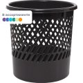 Корзина для мусора офисная 10л пластик в ассортименте