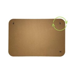 Доска пробковая 60х90 Attache без рамы 08022