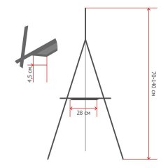Флипчарт Подставка-мольберт для досок