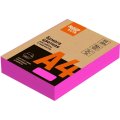 Бумага цветная (малиновый неон), 70г, А4, 500 л