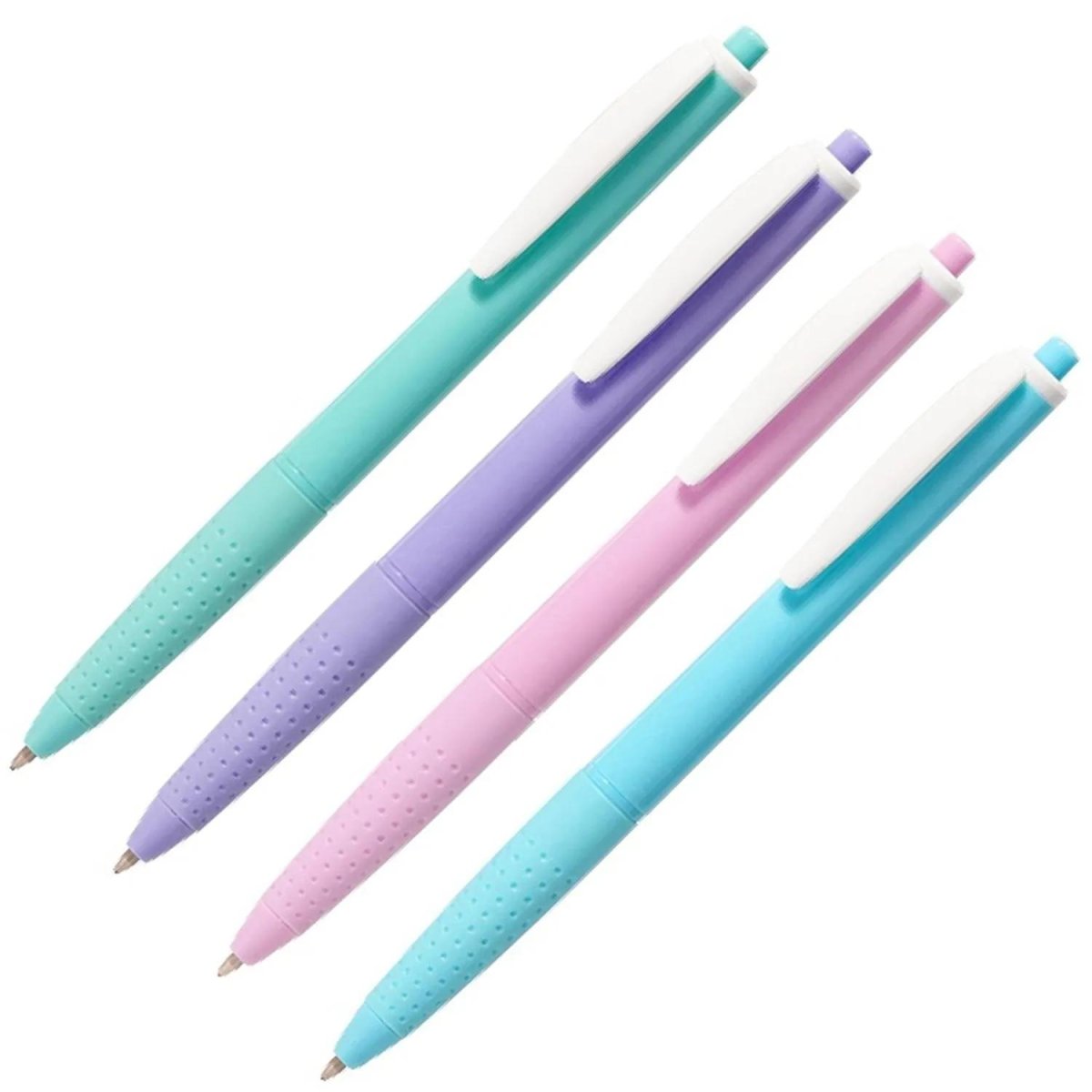 Ручка шариковая автомат. Deli Every, EQ44-BL,син,пул нак.0,7мм,асс