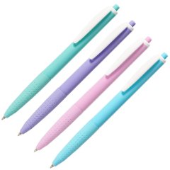 Ручка шариковая автомат. Deli Every, EQ44-BL,син,пул нак.0,7мм,асс