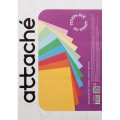 Бумага цветная Attache Multicolor А4,80г(10цв.интенсив,пастель по 20л)200л