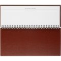Планинг датированный 2026, коричн, 303х150 мм, 120стр, Agenda