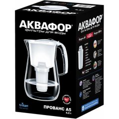 Фильтр -кувшин Аквафор Прованс А5 модель Р140А5FM (черный)