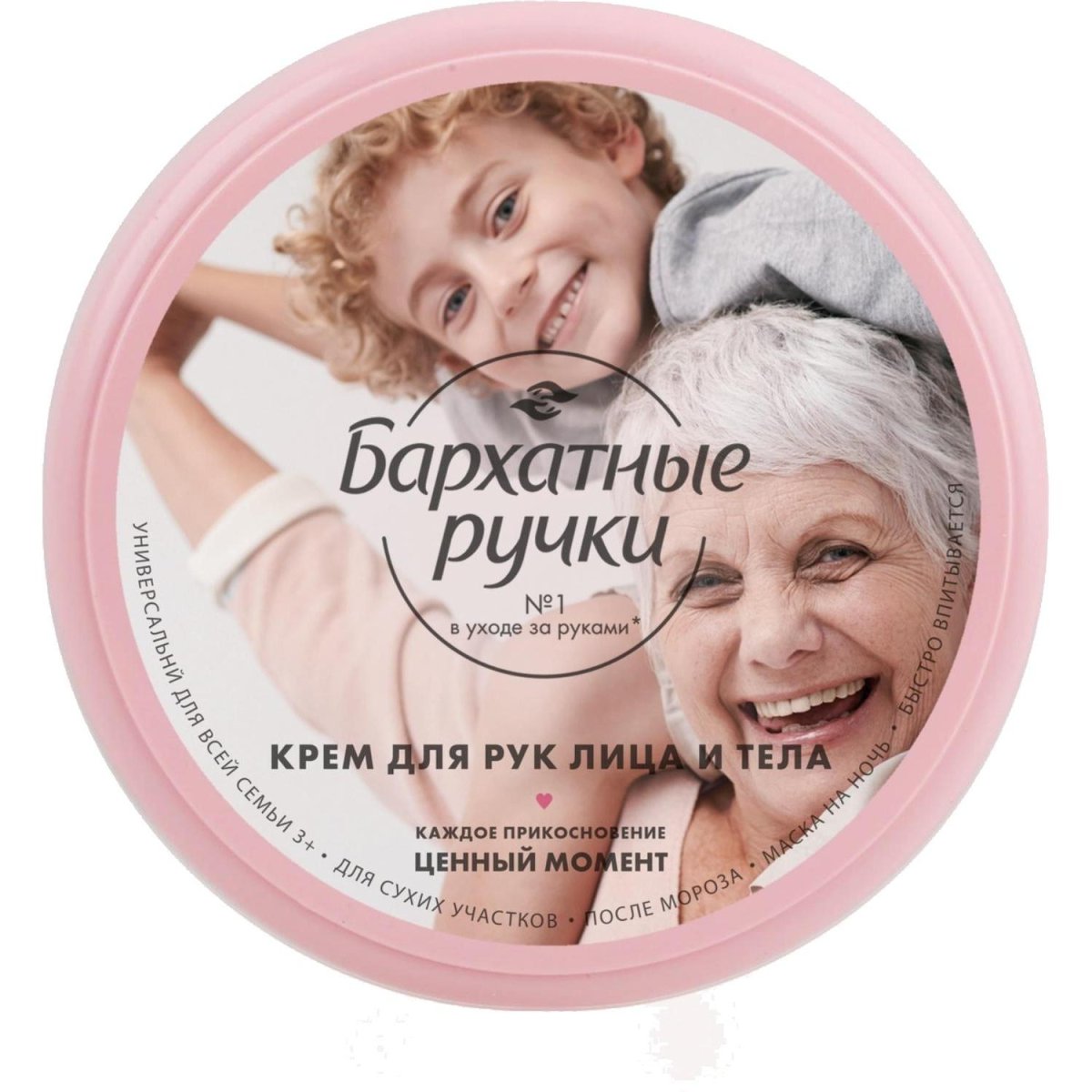 Подарочный набор Бархатные ручки женский крем для рук, лица и тела