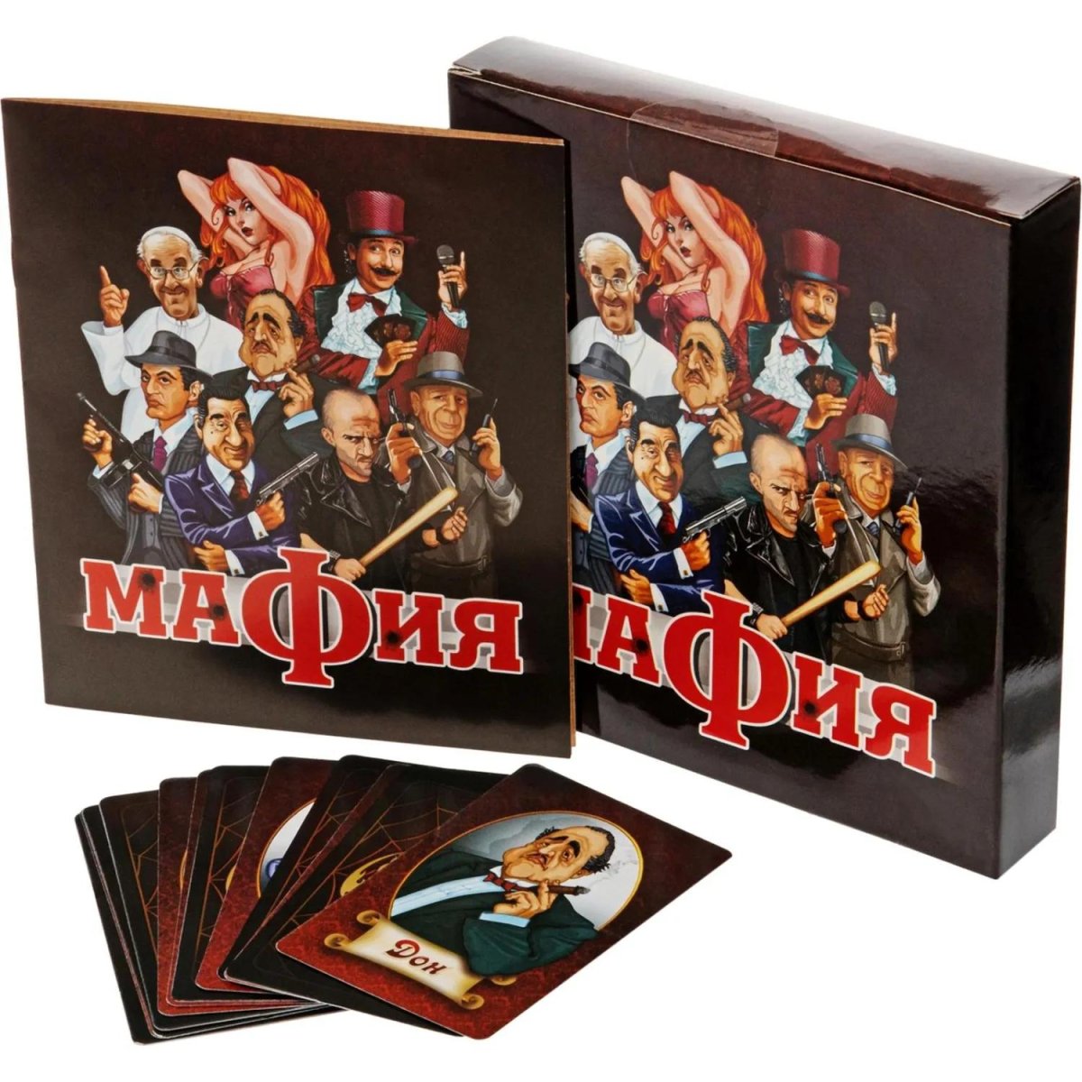 Настольная игра карточная Мафия, 01895