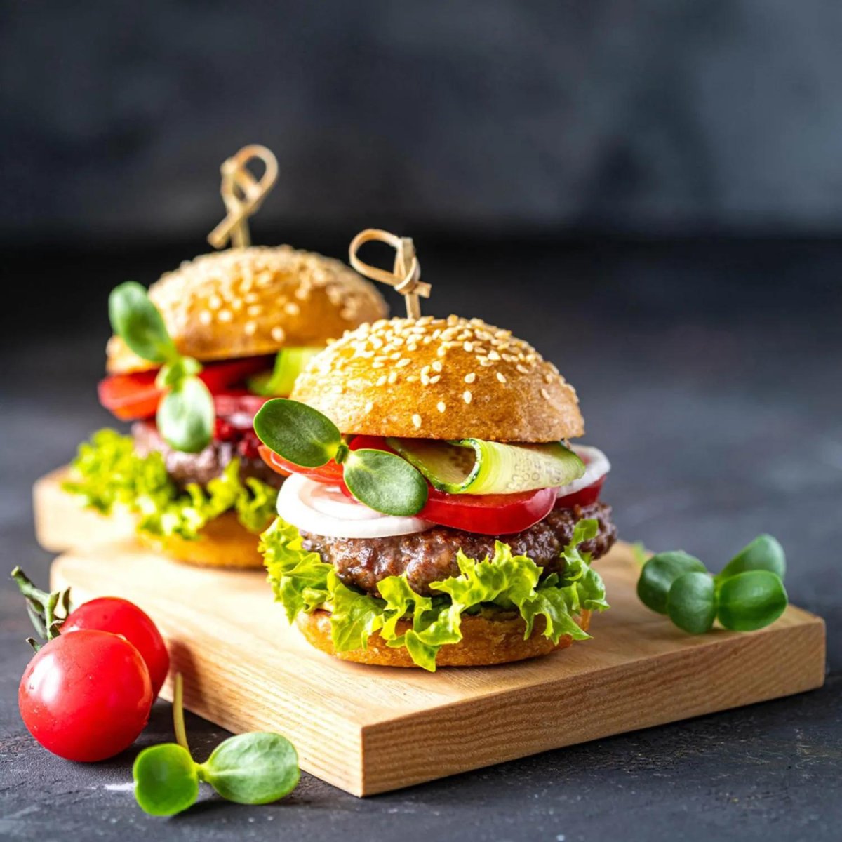 Пики для канапе бамбук Узелок 90мм 100шт/уп 491-045