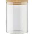 Банка стеклянная для сыпучих продуктов с крышкой BAMBU, 0,6 л