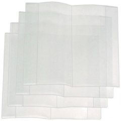 Набор обложек , д/учеб, конт. карт, 5шт,302х560,ПВХ,110мкм