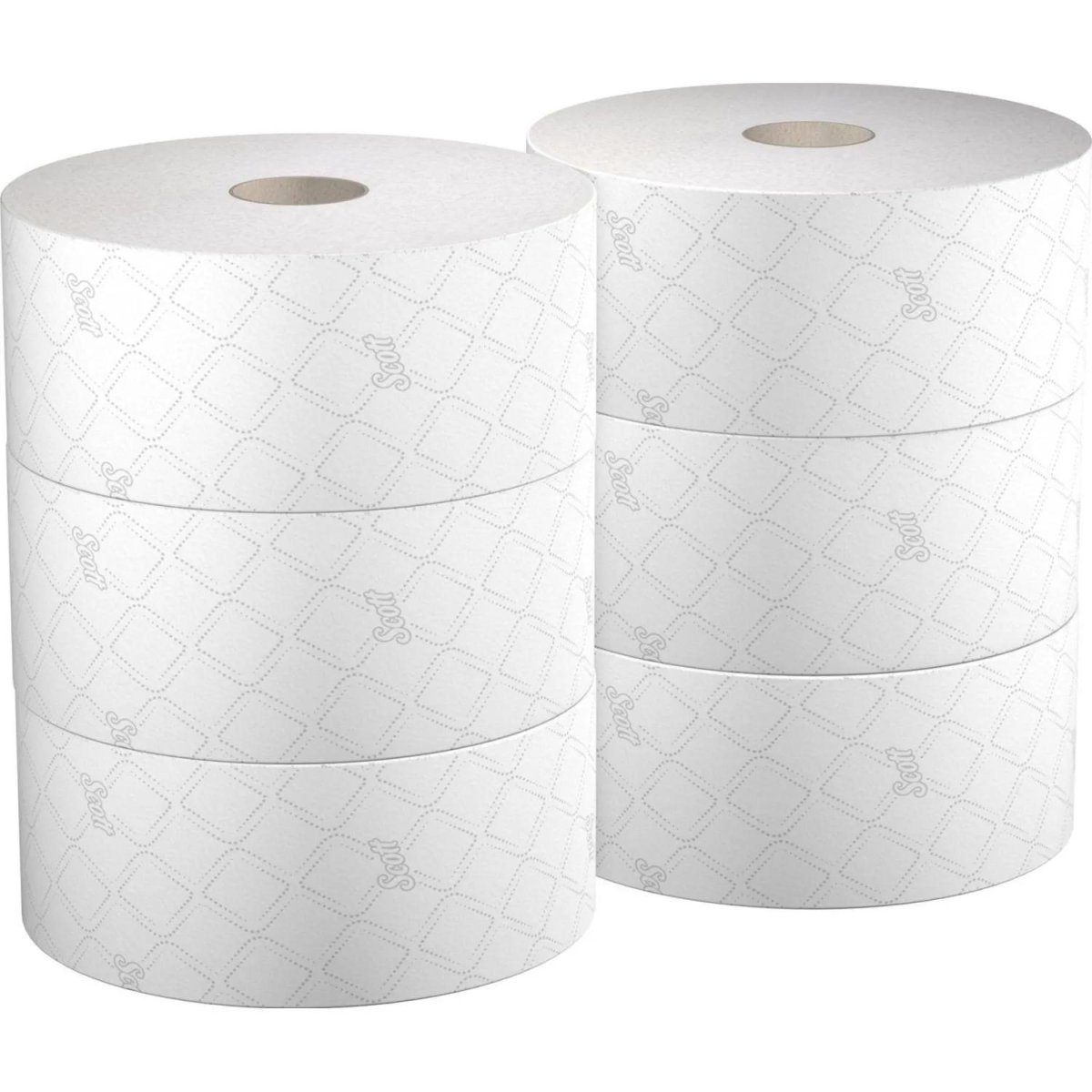 Бумага туалетная д/дисп KK Scott Controll с ЦВ 2сл белая 314м 6 рул/уп_8569