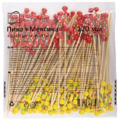 Пика Мексика 12 см БАМБУК 100 шт/уп