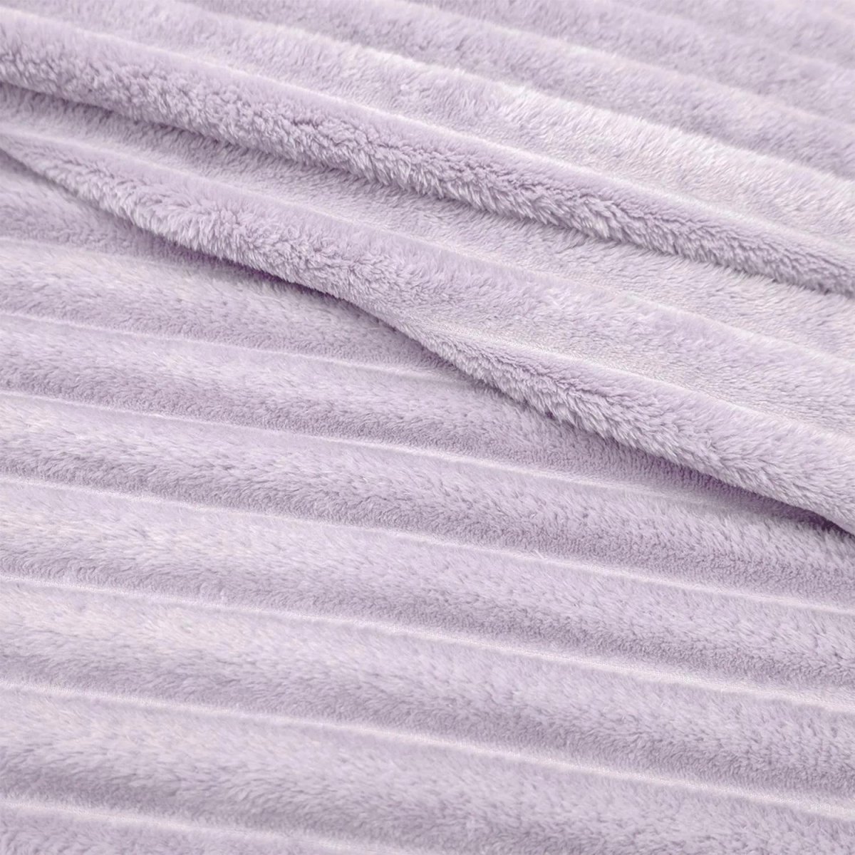 Покрывало 150х200 BRAVO Family велсофт Волна г/к №20 лиловый в пакете