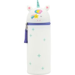 Пенал силиконовый Комус Класс тубус Единорог , 190x60 мм