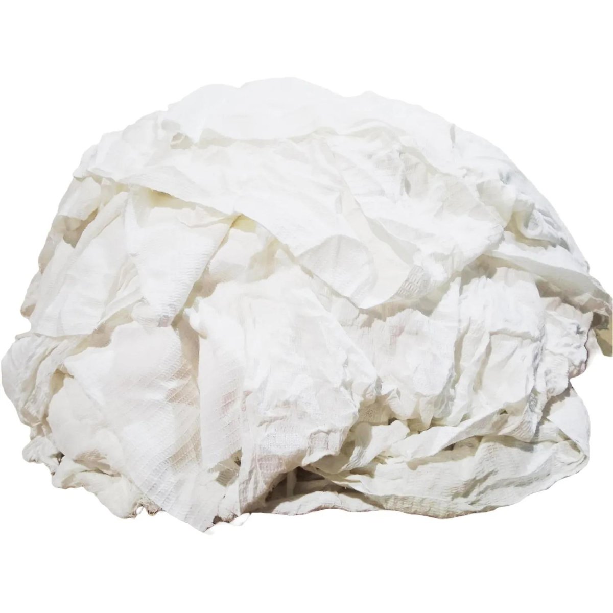 Ветошь лоскут вафельного полотна отбеленный, 10кг/уп