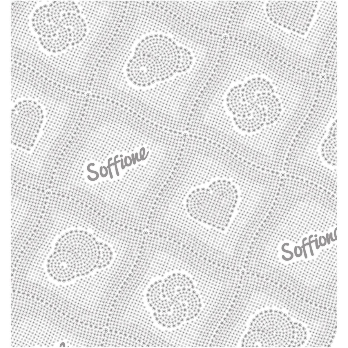 Бумага туалетная Soffione Smart 2сл белая 15,68м 24рул/уп