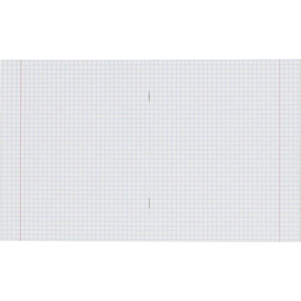 Тетрадь школьная А5 12л скрепка, клетка, бел. > 96%, зеленая, уп (20шт)