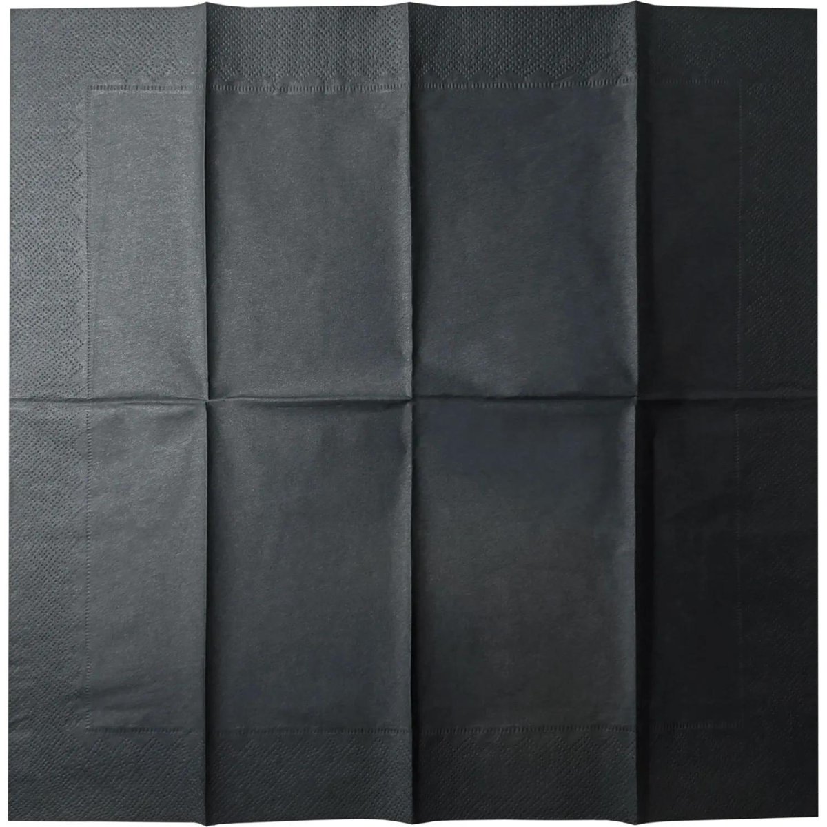 Салфетки бумажные 2сл 33х33см 1/8 слож черные 100шт/уп