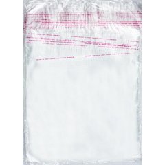 Пакет фасовочный ПП 20x20+5  с клеевым клапаном 20мкм 100 шт/уп