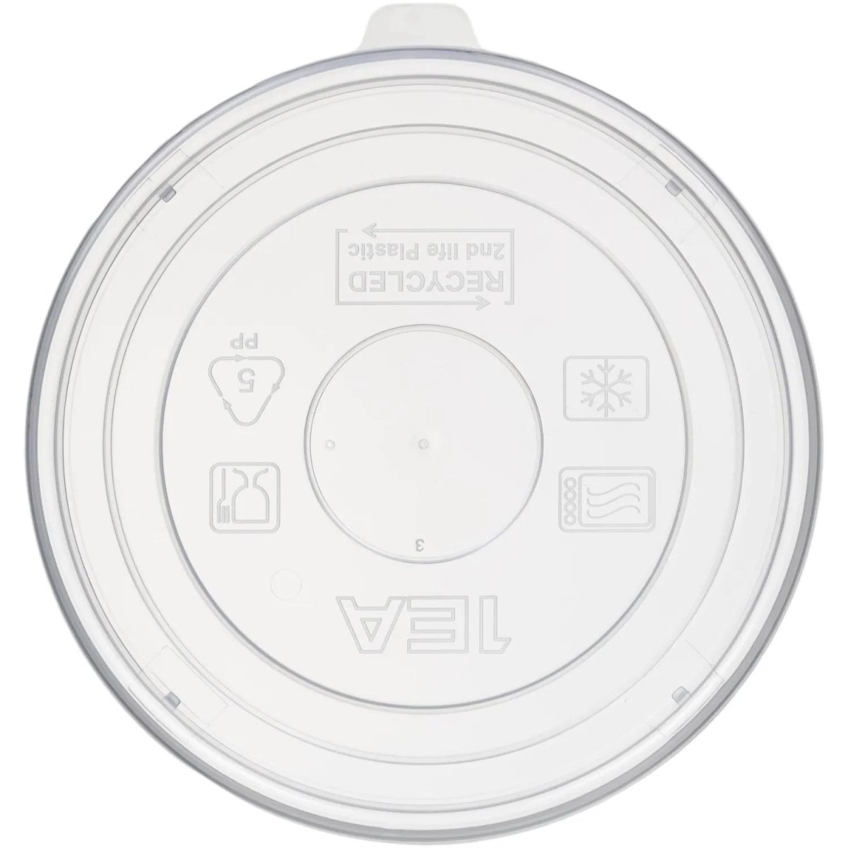 Крышка ПП OneBowl Up (lid 380-520 ), прозр., 550шт/кор