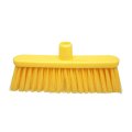 Щетка для подметания FBK полужесткая,узкая 280x48мм, пластик желтый 24157-4