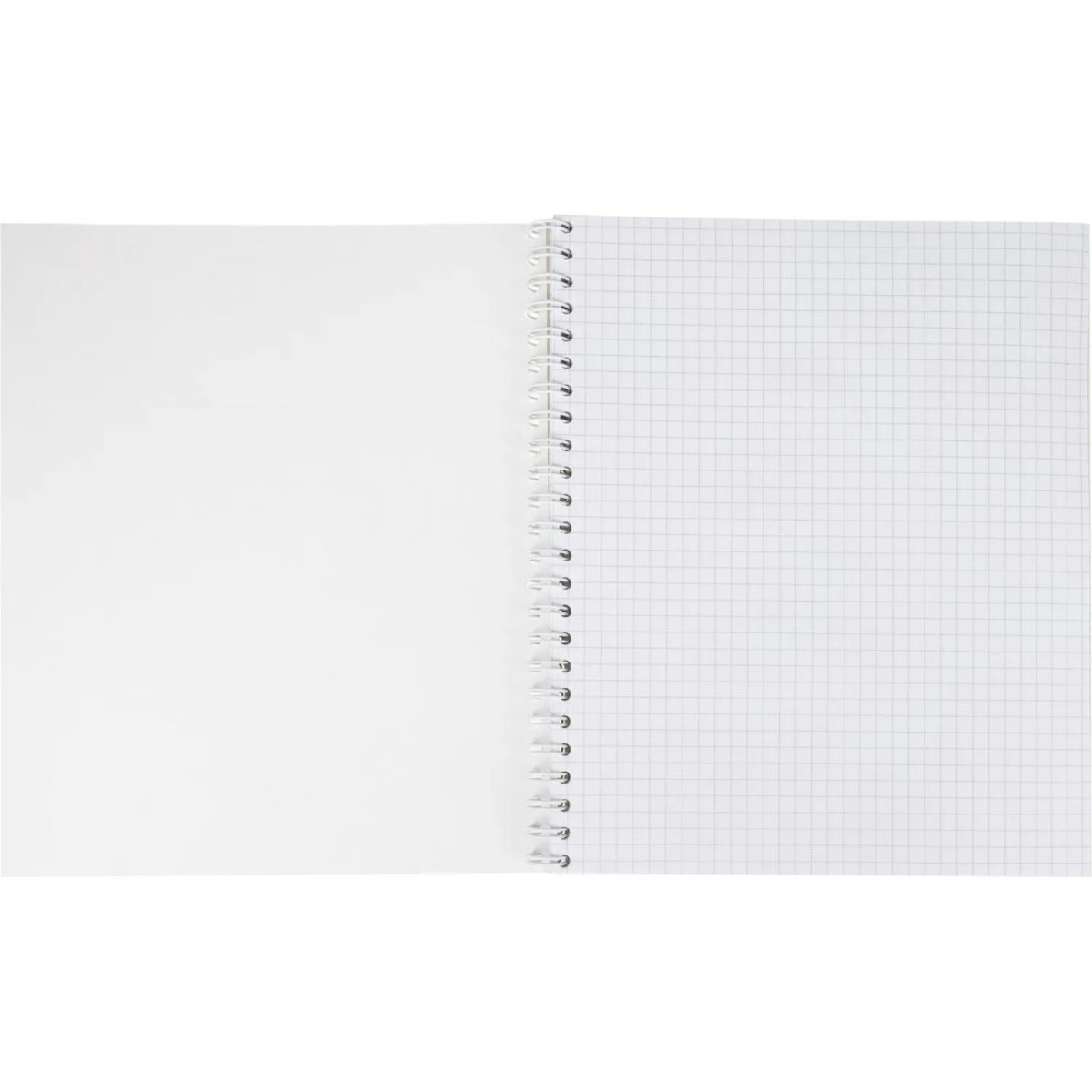 Бизнес-тетрадь Цветы А5 96л,клетка, обл. мел. картон, спираль,белый