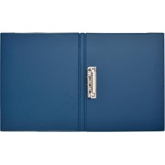 Папка с зажимом синяя Дания-Россия