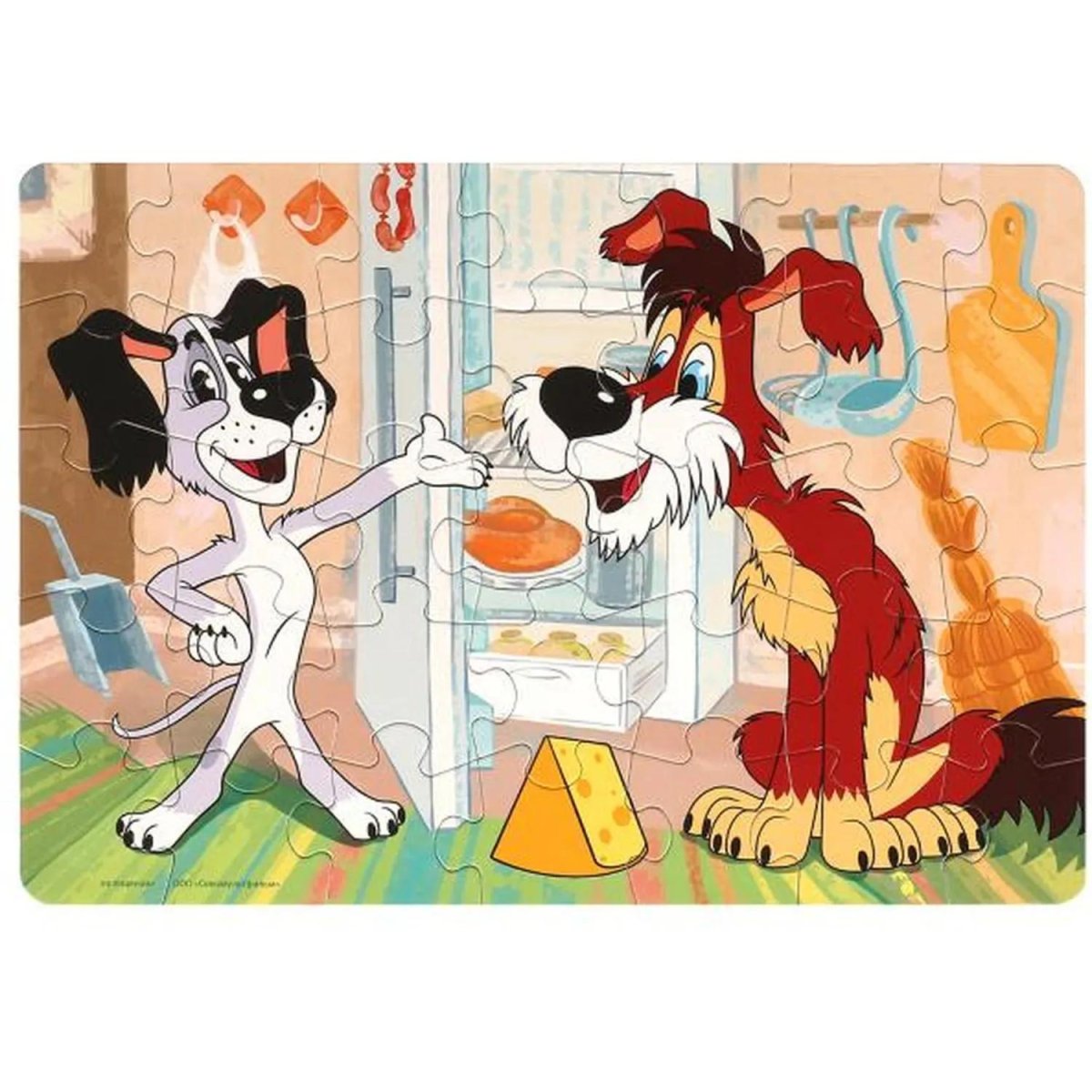 Пазл puzzle 35 эл. Бобик в гостях у Барбоса,4660254456068