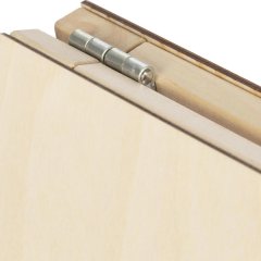 Мольберт напольный Хлопушка Комус Арт, 60х120см, односторонний, фанера