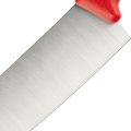 Нож поварской лез 300 мм  толщ 2 мм  3Cr13  красная пластиковая ручка