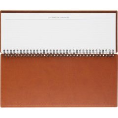 Планинг датированный 2026, коричнев 303х150 мм, 120 стр,АТТАСНЕ Вива