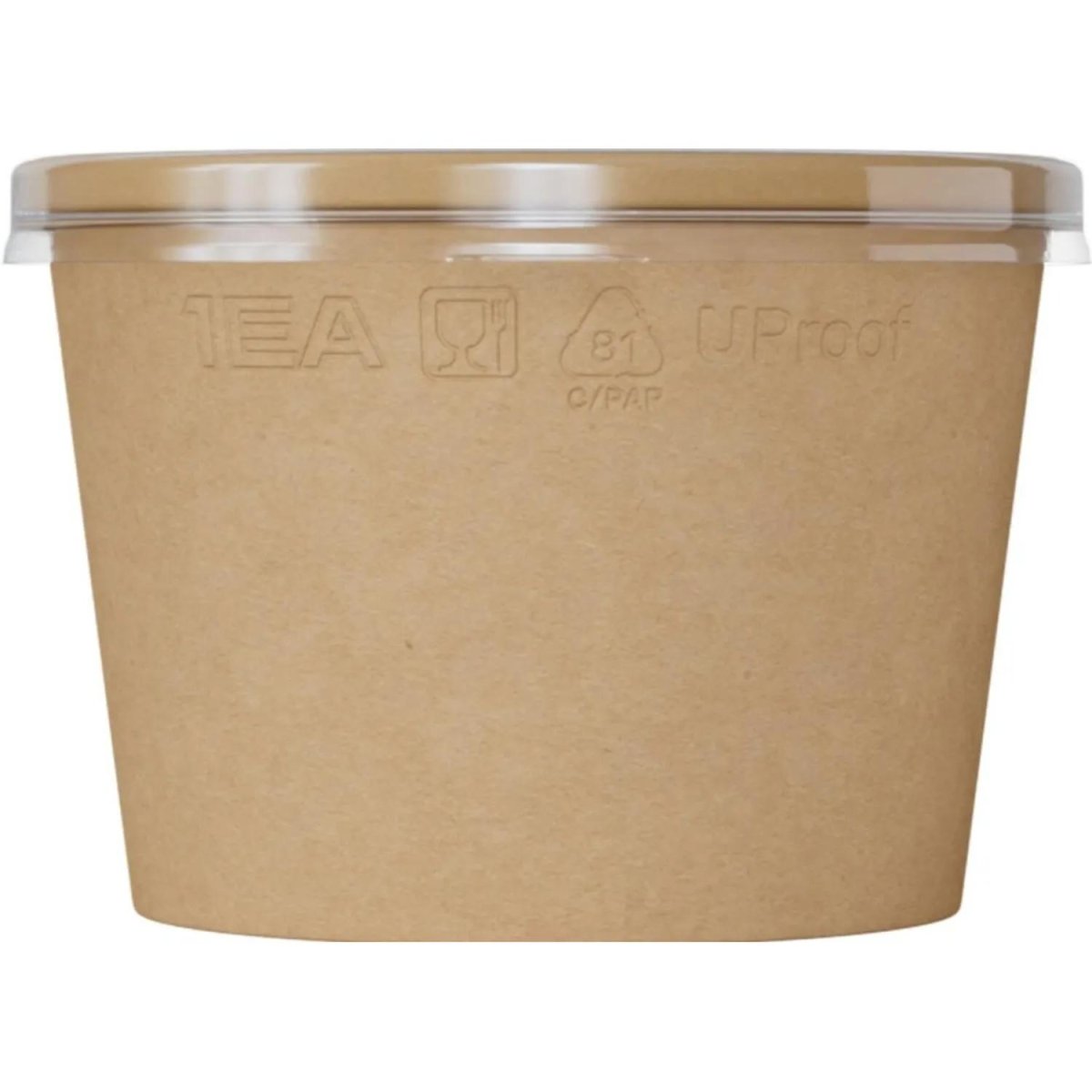 Контейнер бум. OneBowl Up (bottom 380) 380мл, крафт, 550шт/кор