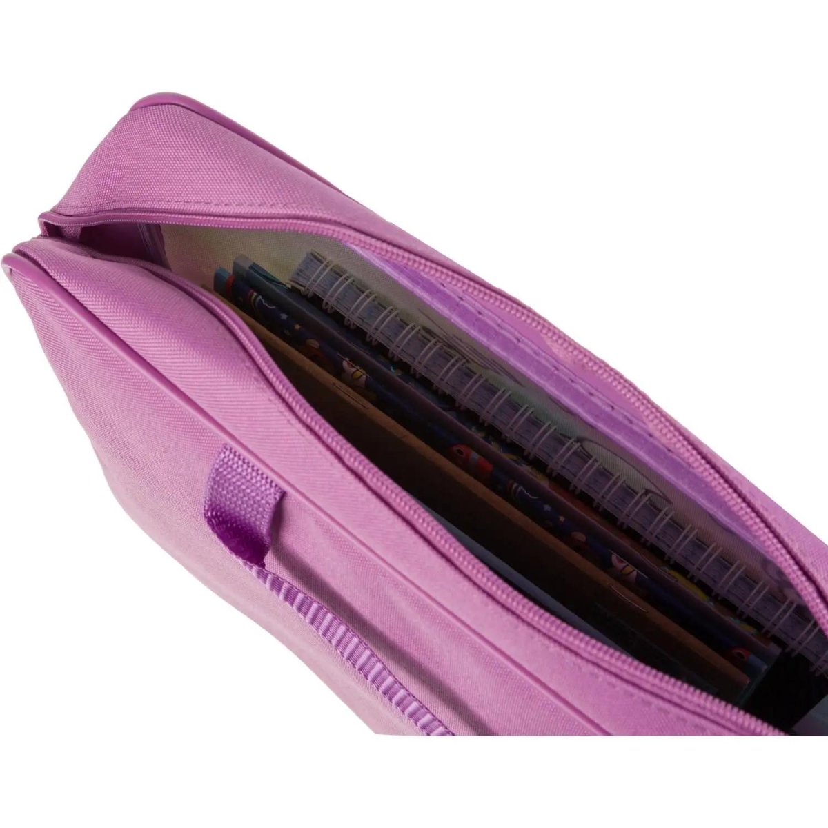 Папка для тетрадей  Enjoy А4 на молн с ручками,ткань,75мм,ПМД-4-20