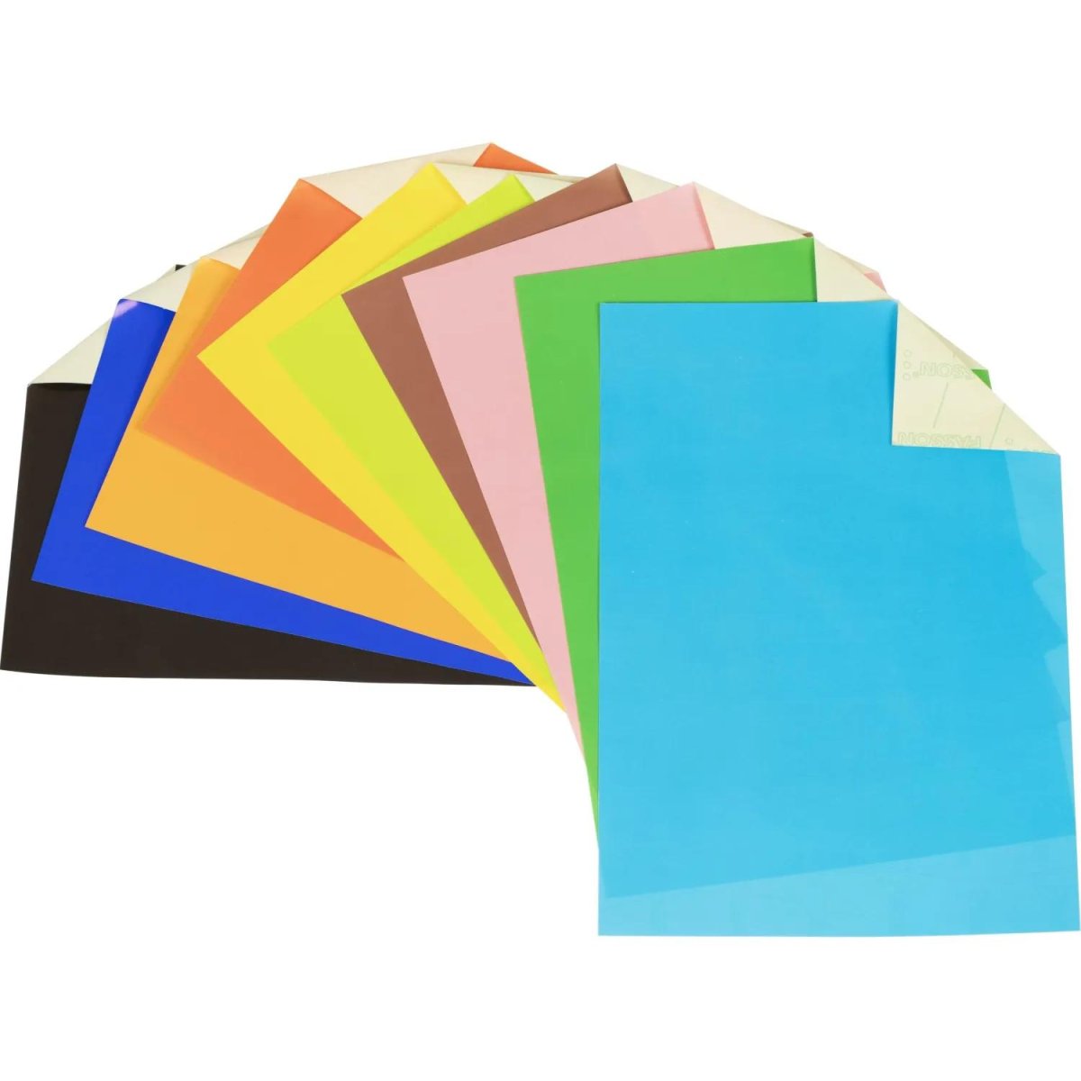 Бумага цветная самокл. а4 10цв.наб. 20л.  11-420-330