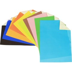 Бумага цветная самокл. а4 10цв.наб. 20л.  11-420-330