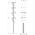 Стойка напольная Волна 8 карманов А4 двусторонняя 06369.01.01 