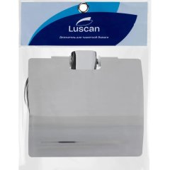 Держатель для туалетной бумаги Luscan металлич., хромированный