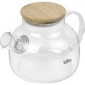 Чайник заварочный боросиликатное стекло LARA LR06-21  1000мл