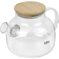 Чайник заварочный боросиликатное стекло LARA LR06-21  1000мл