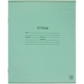 Тетрадь школьная А5,12л, част. кос. линия, Выбор есть зеленый 20шт/уп