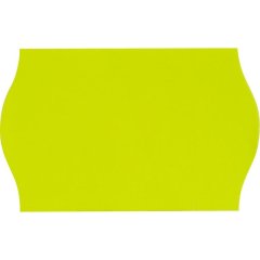 Этикет-лента 26х16 желт волна 1000шт/рул 10рул/уп