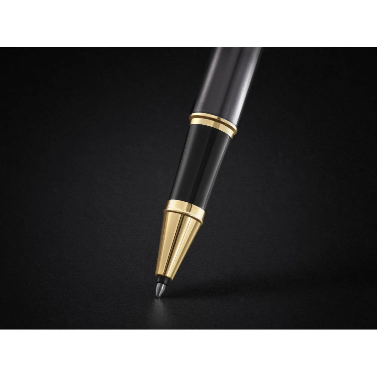 Роллер Parker IM Grey GT 0,5мм, черный, подарочная коробка, 2213778