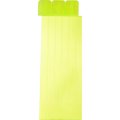 Закладки самоклеящиеся для книг,прямые,наб.6 шт,350мкм,желтый neon,2921-912