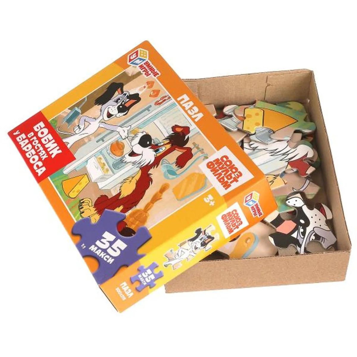 Пазл puzzle 35 эл. Бобик в гостях у Барбоса,4660254456068