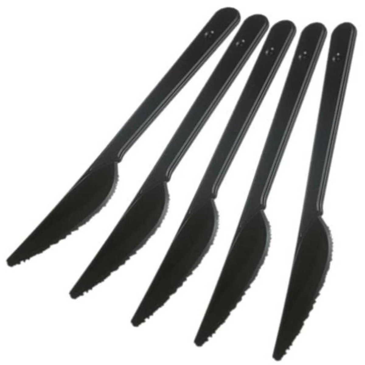 Нож однор.столов. ПП набор 1/1 черн.в инд.уп., 500 шт/кор (H11-019)