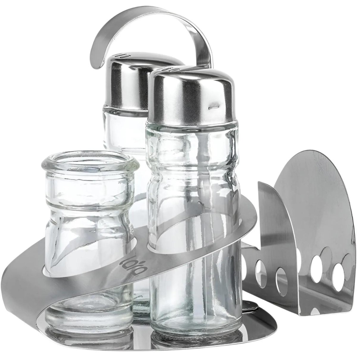 Набор для специй LARA: солонка, перечница, для зубочис.,салфетница(LR08-02)