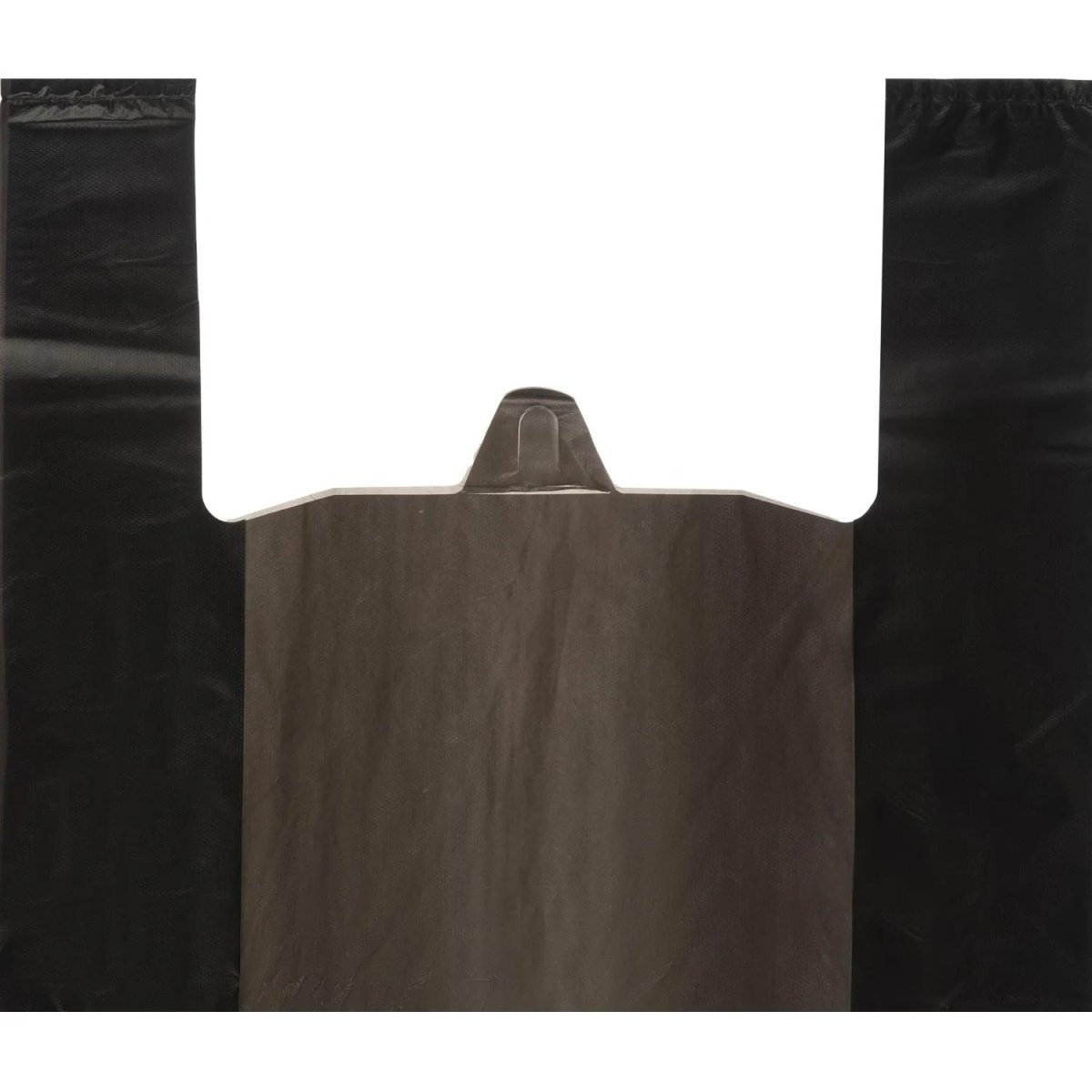 Пакет-майка ПНД 40+18x70 см, черный, усиленный, 30 мкм, 100 шт./уп. 