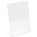 Ценникодержатель настольный из акрила вертикальная L-образная ACR-PRICERA4