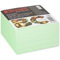 Блок для записей Комус BC 90х90х50 зеленый пастель 80г на склейке