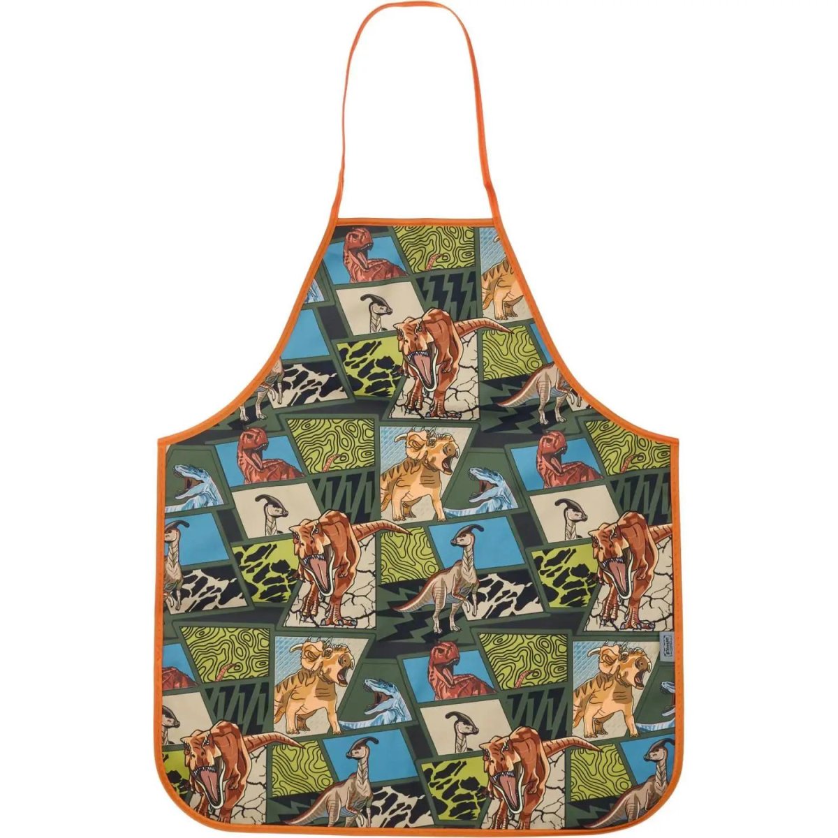 Фартук для труда Комус Класс Дино Комикс, нарукавники, 535x445 мм,ФН 41-20